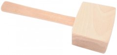 Młotek stolarski kwadratowy, drewniany 60 x 105 x 140 mm, XL-TOOLS