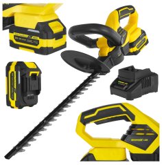 Foarfece de gard cu baterie, 450 mm, 4,0 Ah, 20 V CoreX, GEKO