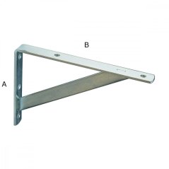 Fém konzol 250x10x15x3 mm/20db KLC (akce)