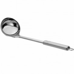 Kuhinjska zajemalka iz nerjavečega jekla 100 ml/9 cm, dolžina 31 cm