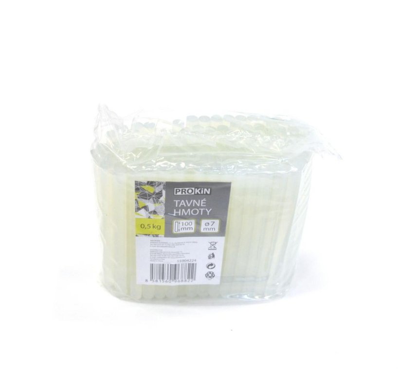 Schmelzbare Materialien 7 x 100 mm 0,5 kg PROKIN KLC