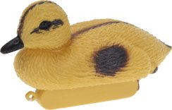 Figura de rață PP 12x6x7cm plutitoare