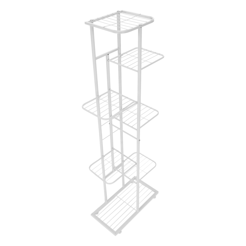 Metallständer für Blumen, weiß, BAMIR TYP 2