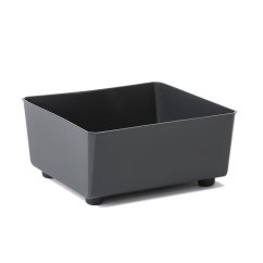 Kvetináč UH 285x285 mm Saga bonsaj/bylinky čierny KLC bez drenážnej vložky