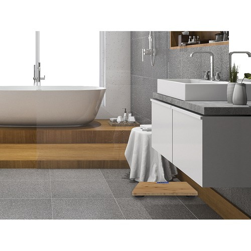 Kupaonska LCD vaga - drvena Ruhhy 22522