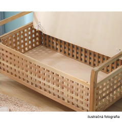 Klupa, bambus natural/bež, TOLOSA