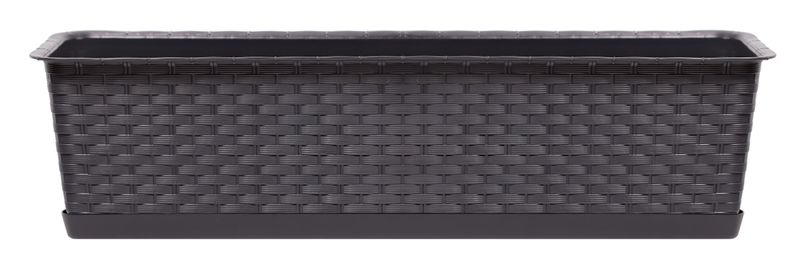 Virágcserép RATOLLA Case P 500, barna, szőnyeggel