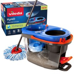 Mop Vileda H2Pro, rotativ, cu franjuri