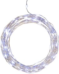 MagicHome karácsonyi fényfüzér, időzítővel, 500xLED, hideg fehér, 8 funkció, 50 m, IP44
