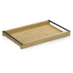Servírovací tác Kiril 54x35 cm bambus černá Servírovací tác Kiril 54x35 cm bambus černá