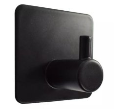 Badezimmeraufhänger - 1 Haken schwarz