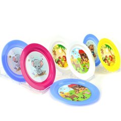 Talerz dziecięcy UH płytki 21cm, mix