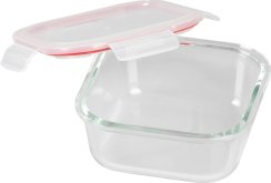 Dóza MagicHome, štvorcová, 800 ml, s vekom, Clip