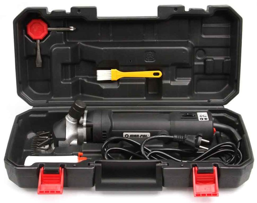 Strižni stroj za ovce z regulacijo, 650 W, širina reza 85 mm, MAR-POL