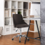 Bürostuhl, braun/chrom, EDIZ
