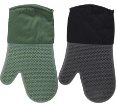 Chňapka kuchynská silikon/bavlna KLC