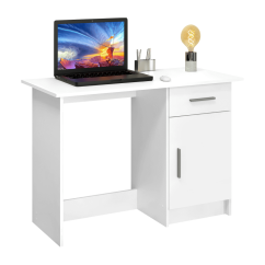 Universeller PC-Schreibtisch, weiß, SIRISS NEU