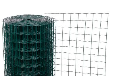 EUROPLAST 3 mreža, 1000 / 50x50 / 2,20 mm, zelena, RAL 6005, Zn + PVC, ograja, bal. 25 m