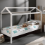 Montessori postel, bílá, borové dřevo, IMPRES