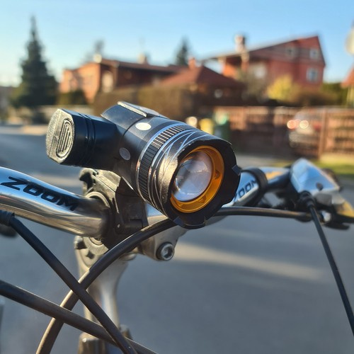 T6 USB svetlo na bicykel + zadné svetlo 23681