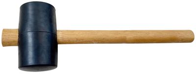 Hammer Strend Pro 900 g, cauciuc, Blackhead, mâner din lemn