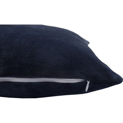 Jastuk, tamnoplava baršunasta tkanina, 45x45, ALITA TIP 6